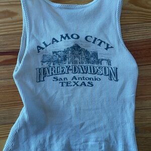 Vintage Harley Davidson Tank